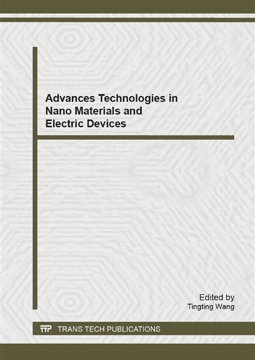 Produktbild: Advanced Technologies in Nano Materials and Electric Devices