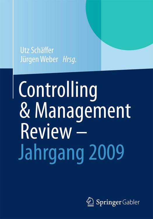 Produktbild: Controlling & Management Review - Jahrgang 2009