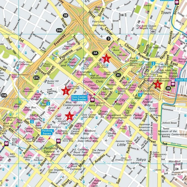 Produktbild: MARCO POLO Cityplan Los Angeles 1:12.000