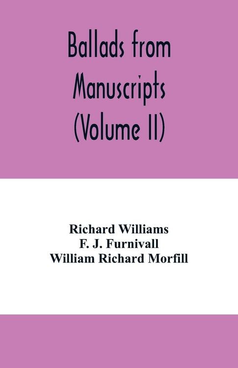 Produktbild: Ballads from manuscripts (Volume II)