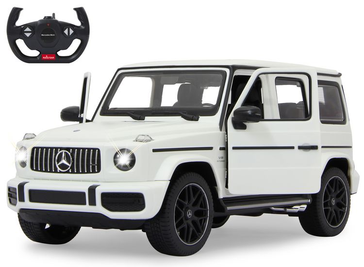 Produktbild: Jamara Mercedes-Benz AMG G63 1:14 wei&szlig; 2,4GHz B