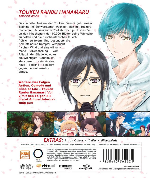 Touken Ranbu Hanamaru - Volume 2: Episode 05-08 von Takashi