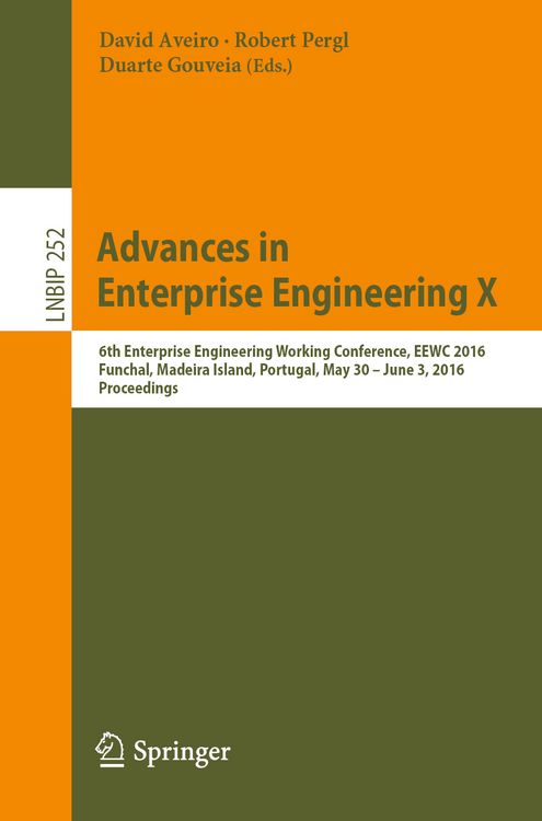 Produktbild: Advances in Enterprise Engineering X