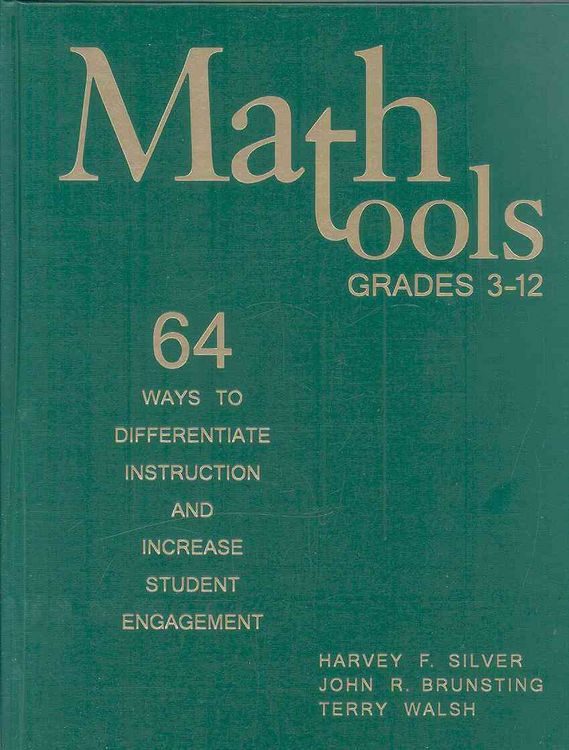 Produktbild: Math Tools, Grades 3-12: 64 Ways to Differentiate Instruction and Increase Student Engagement
