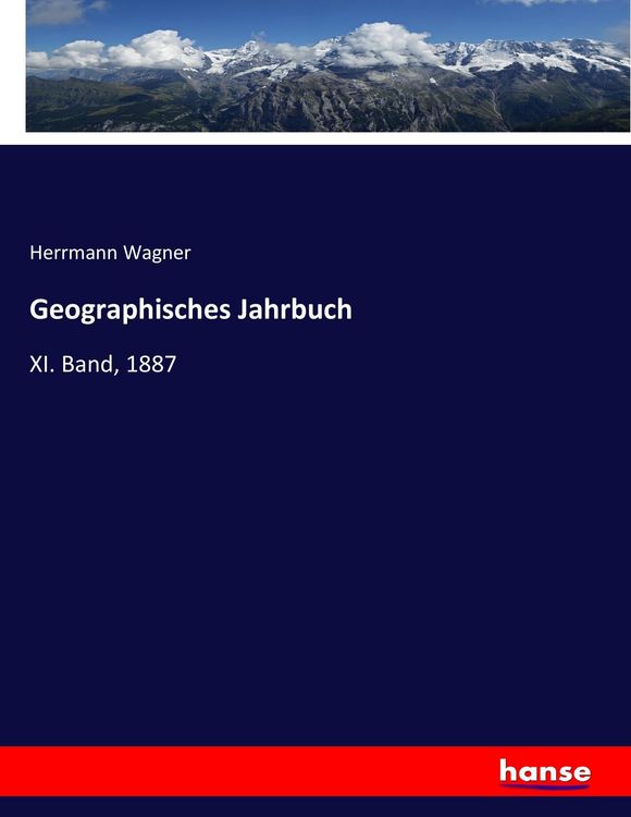 Produktbild: Geographisches Jahrbuch