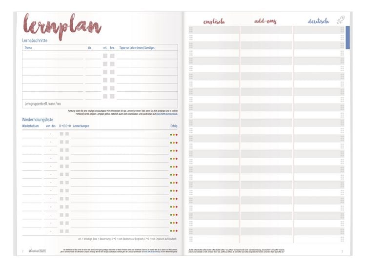 Produktbild: Vokabel-H&auml;fft DIN A4 Englisch