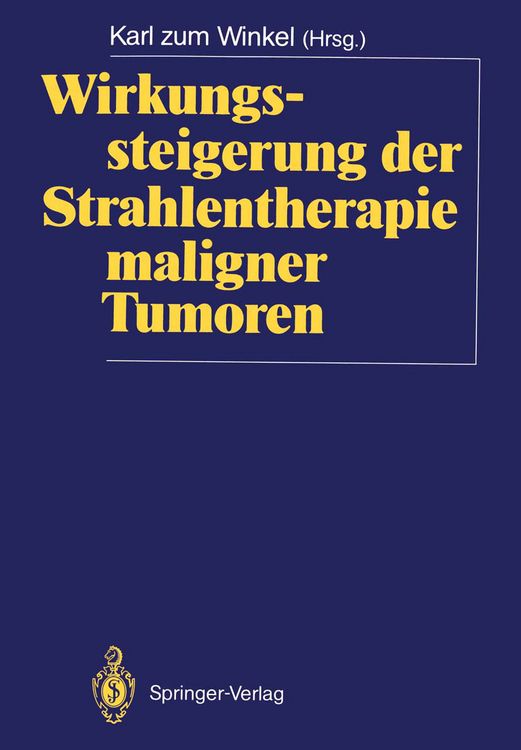 Produktbild: Wirkungssteigerung der Strahlentherapie maligner Tumoren