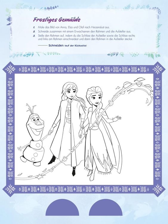 Produktbild: Disney Die Eisk&ouml;nigin: Disney Die Eisk&ouml;nigin: Gro&szlig;e Helden - Kleine K&uuml;nstler: Mein Eisk&ouml;nigin-Mitmachspa&szlig;