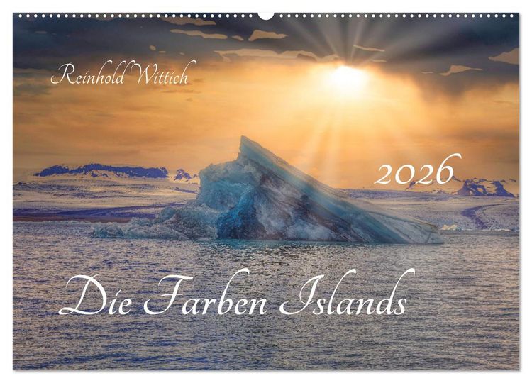 Produktbild: Die Farben Islands (Wandkalender 2026 DIN A2 quer), CALVENDO Monatskalender