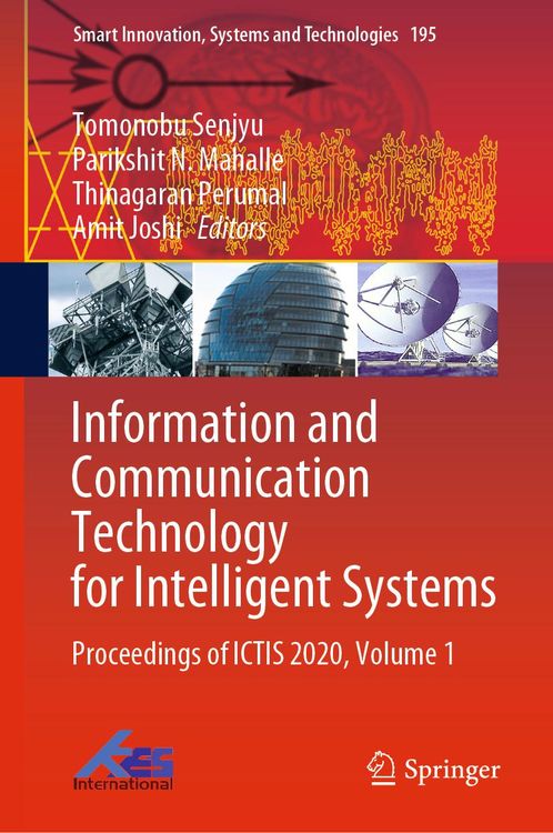 Produktbild: Information and Communication Technology for Intelligent Systems