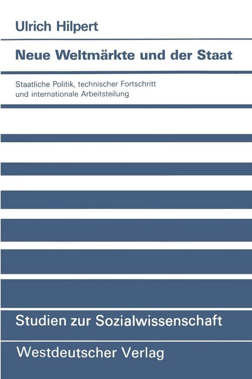 Produktbild: Neue Weltm&auml;rkte und der Staat