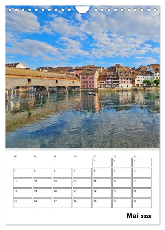 Produktbild: Bodenseeradweg - Auf dem Bodensee durch 3 L&auml;nder (Wandkalender 2026 DIN A4 hoch), CALVENDO Monatskalender