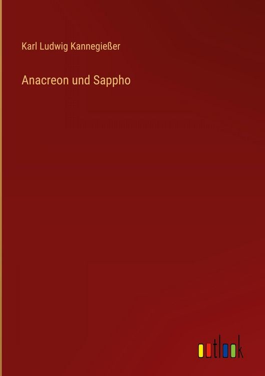 Produktbild: Anacreon und Sappho