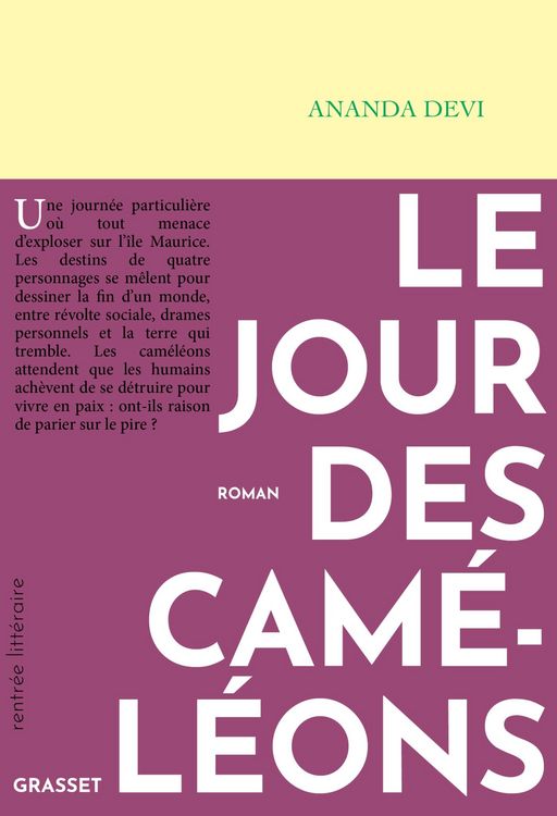 Produktbild: Le jour des cam&eacute;l&eacute;ons