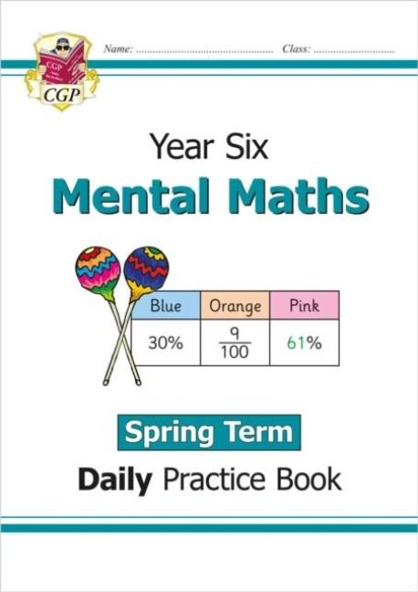 Produktbild: KS2 Mental Maths Year 6 Daily Practice Book: Spring Term