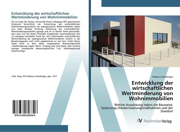 Produktbild: Entwicklung der wirtschaftlichen Wertminderung von Wohnimmobilien