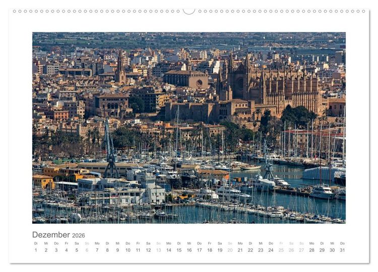 Produktbild: Mallorca - Impressionen (Wandkalender 2026 DIN A2 quer), CALVENDO Monatskalender