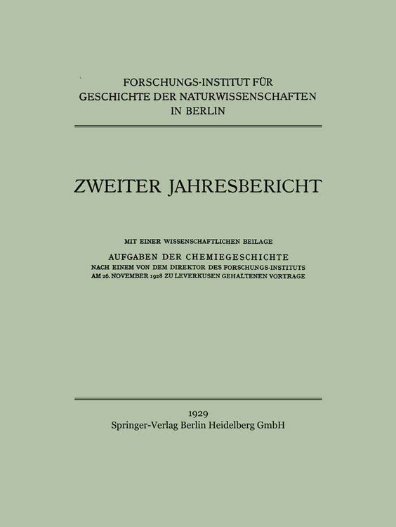 Produktbild: Zweiter Jahresbericht