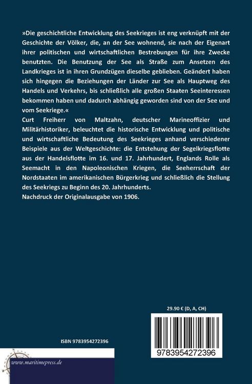 Produktbild: Der Seekrieg