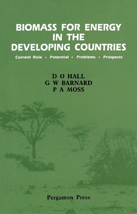 Produktbild: Biomass for Energy in the Developing Countries