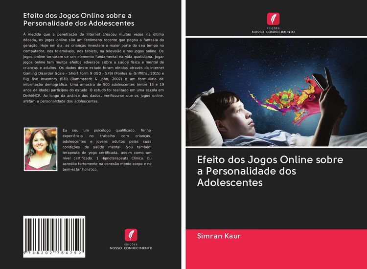 Produktbild: Efeito dos Jogos Online sobre a Personalidade dos Adolescentes