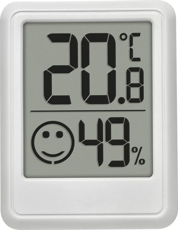 Produktbild: TFA Dostmann Thermo-/Hygrometer Wei&szlig; 30.5060.02