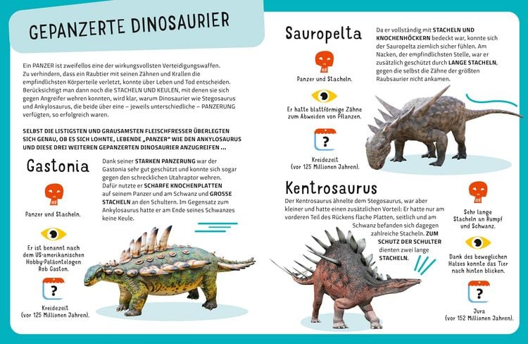 Produktbild: Top Ten die gef&auml;hrlichsten Dinosaurier