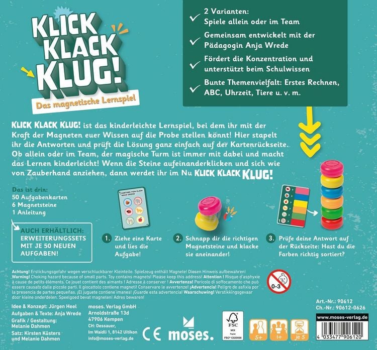 Produktbild: Klick Klack Klug Starterset ab 5 Jahren