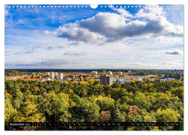 Produktbild: R&uuml;sselsheim am Main (Wandkalender 2026 DIN A3 quer), CALVENDO Monatskalender