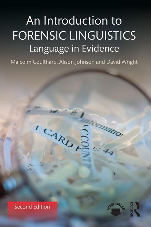 Produktbild: An Introduction to Forensic Linguistics
