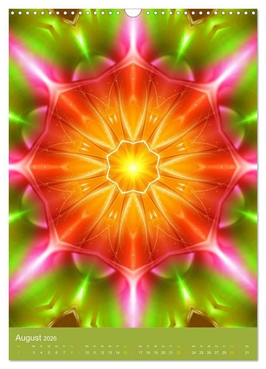 Produktbild: Lichtvolle Mandalas (Wandkalender 2026 DIN A3 hoch), CALVENDO Monatskalender