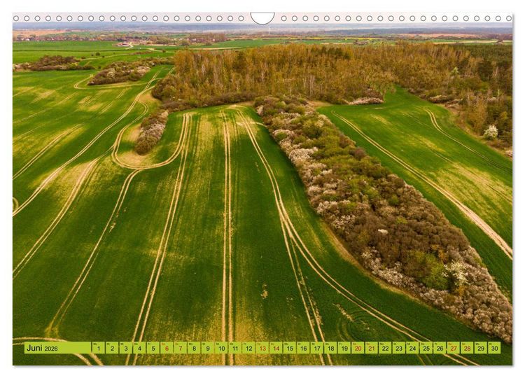 Produktbild: Schorfheide von oben (Wandkalender 2026 DIN A3 quer), CALVENDO Monatskalender