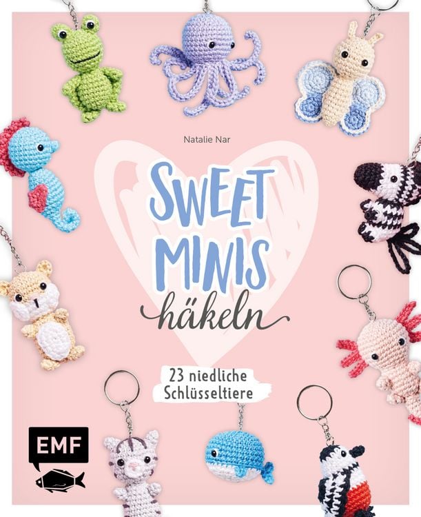 Produktbild: Sweet Minis h&auml;keln &ndash; 23 niedliche Schl&uuml;sseltiere