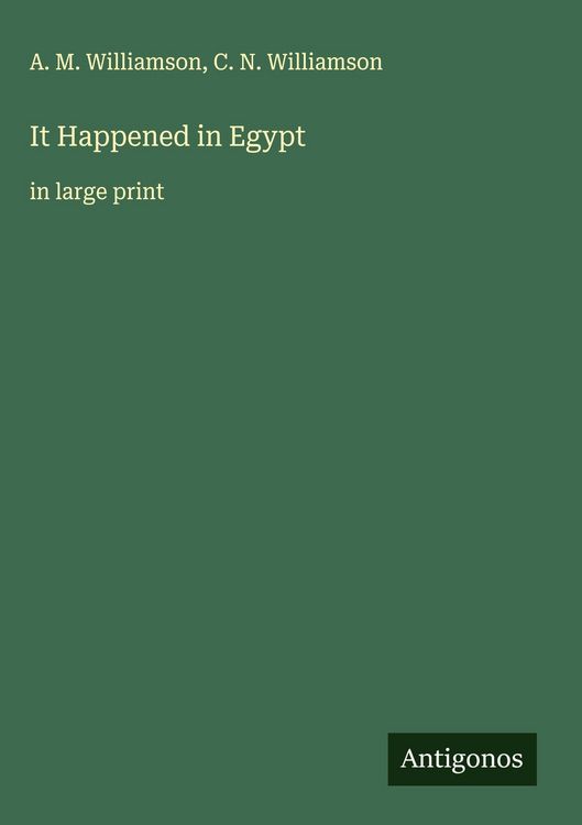 Produktbild: It Happened in Egypt