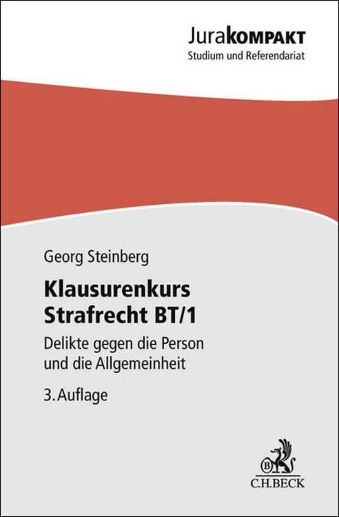 Bild vom Artikel Klausurenkurs Strafrecht BT/1 vom Autor Georg Steinberg