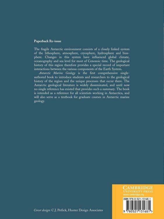 Produktbild: Antarctic Marine Geology