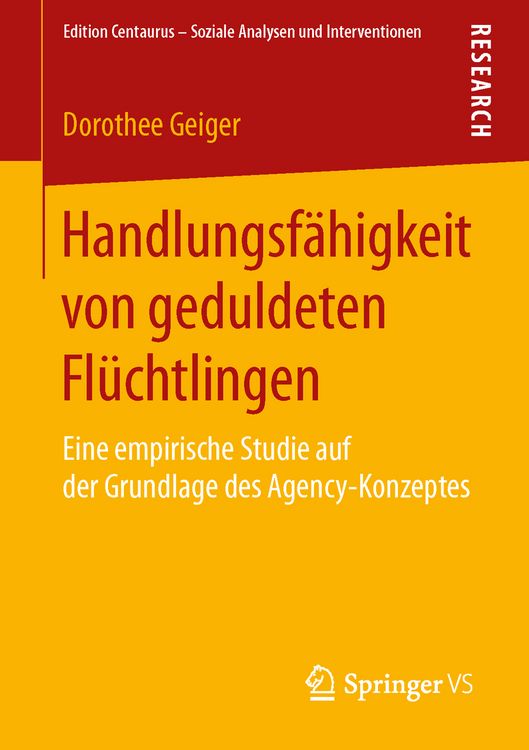Produktbild: Handlungsf&auml;higkeit von geduldeten Fl&uuml;chtlingen