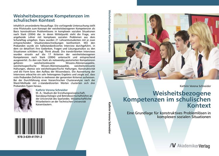Produktbild: Weisheitsbezogene Kompetenzen im schulischen Kontext