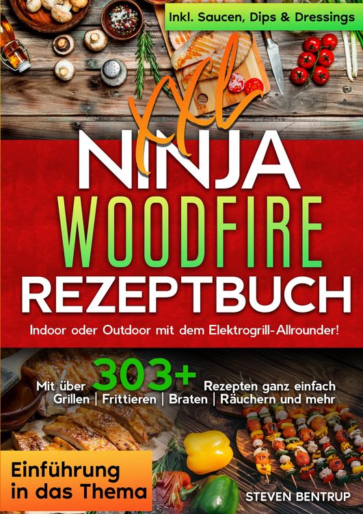 Produktbild: XXL Ninja Woodfire Rezeptbuch