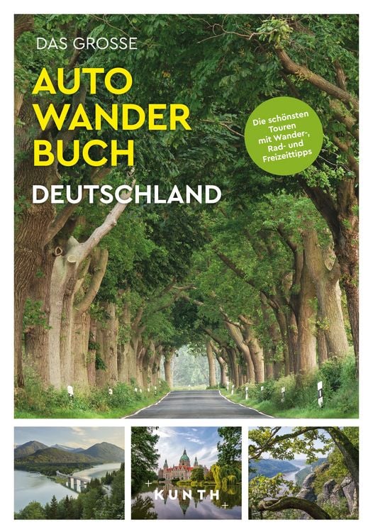 Produktbild: KUNTH Bildband Das große Autowanderbuch Deutschland