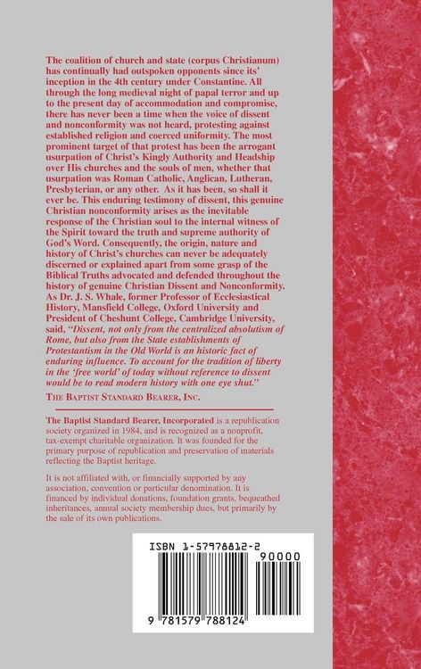 Produktbild: The Early English Dissenters In the Light of Recent Research (1550-1641) - Vol. 1