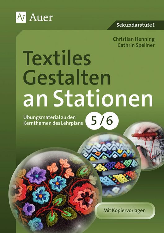 Produktbild: Textiles Gestalten an Stationen 5-6