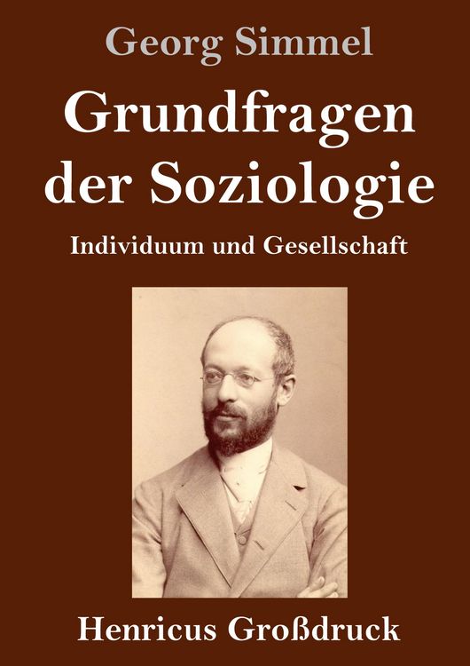 Produktbild: Grundfragen der Soziologie (Gro&szlig;druck)
