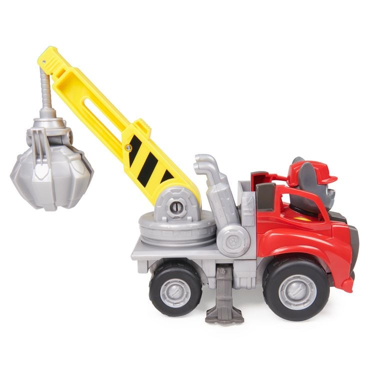 Produktbild: Rubble & Crew - Kran-Baufahrzeug mit Charger-Figur (Basis Fahrzeug)
