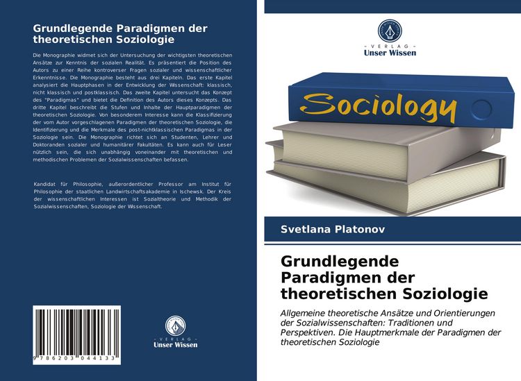 Produktbild: Grundlegende Paradigmen der theoretischen Soziologie