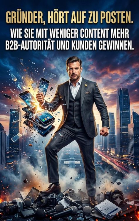 Produktbild: Gr&uuml;nder, h&ouml;rt auf zu posten.