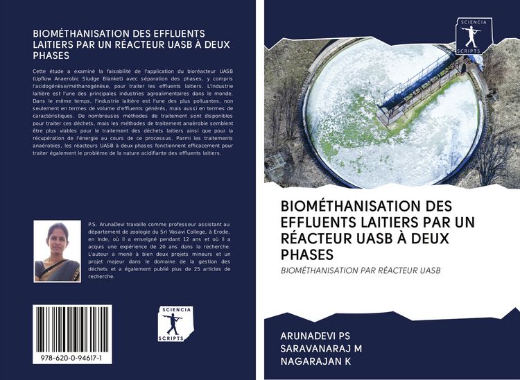 Produktbild: Biom&eacute;thanisation des Effluents Laitiers Par Un R&eacute;acteur Uasb &Agrave; Deux Phases