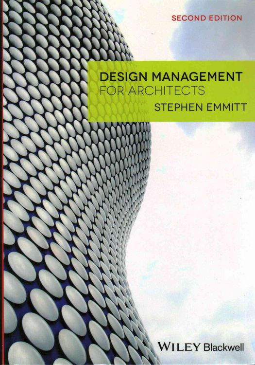 Produktbild: Design Management for Architects