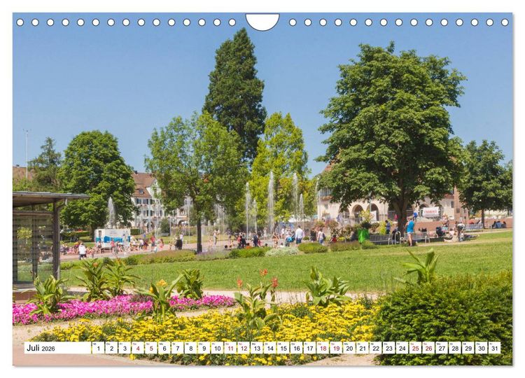 Produktbild: Freudenstadt im Schwarzwald - Wandkalender (Wandkalender 2026 DIN A4 quer), CALVENDO Monatskalender