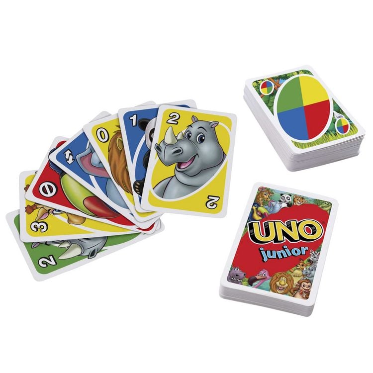 Produktbild: Mattel GKF04 - UNO Junior Kartenspiel, für Kinder ab 3 Jahren